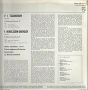 LP - Mendelssohn-Bartholdy / Tchaikovsky - Viloninkonz. D-dur / Violinkonz. E-moll