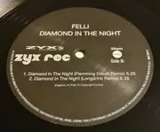 12inch Vinyl Single - Felli - Diamond In The Night - 1983 ITALO DISCO RARITY