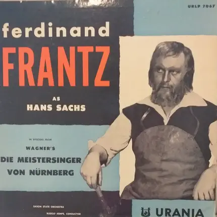 Ferdinand Frantz , Richard Wagner - In Episodies From Wagner's Die Meistersinger Von Nürnberg