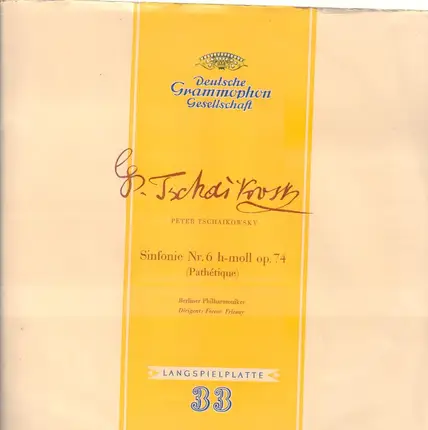 Ferenc Fricasay - Tschaikowsky Sinfonie Nr 6 h moll op. 74
