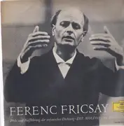 LP - Ferenc Fricsay - Probe und Aufführung der sinfonischen Dichtung DIE MOLDAU von Smetana - Original Tulip-Label