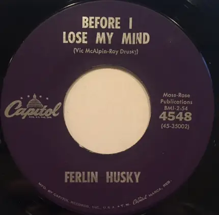 Ferlin Husky - What Good Will I Ever Be