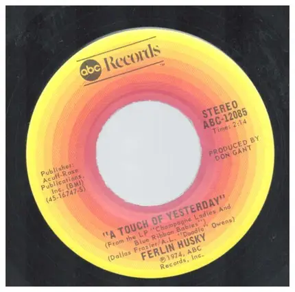 Ferlin Husky - Burning / A Touch Of Yesterday