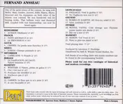 CD - Fernand Ansseau - The Art Of Fernand Ansseau - Mono