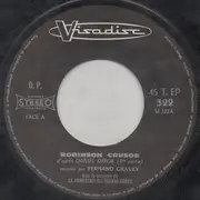 7inch Vinyl Single - Fernand Gravey Avec Le Concours De La Compagnie Du Tourne-Conte - Robinson Crusoë
