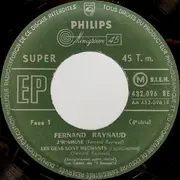 7inch Vinyl Single - Fernand Raynaud - 4 - J' M'amuse - EP