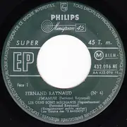 7inch Vinyl Single - Fernand Raynaud - 4 - 'J'm'amuse' - EP
