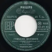 7inch Vinyl Single - Fernand Raynaud - 8 - Fernand À Londres - EP