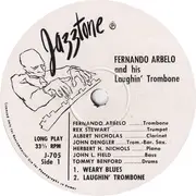 7inch Vinyl Single - Fernando Arbello - Fernando Arbelo And His Laughin' Trombone - Green / Yellow Cover