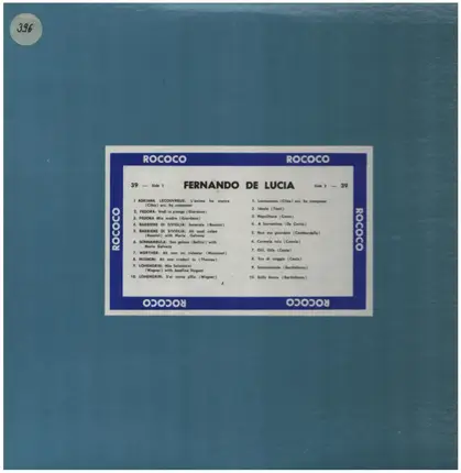 Fernando De Lucia - Famous Voices Of The Past