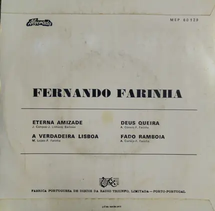 Fernando Farinha - A Verdadeira Lisboa