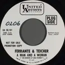 7inch Vinyl Single - Ferrante & Teicher - A Man And A Woman (''Un Homme Et Une Femme')