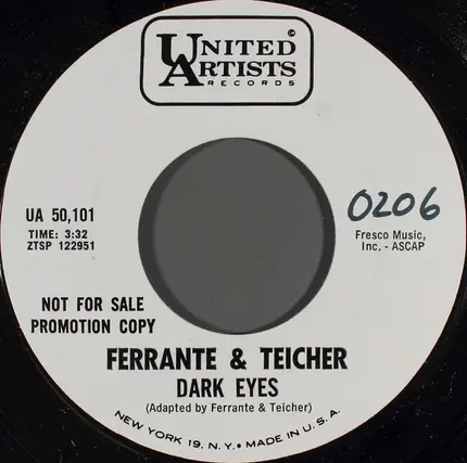 Ferrante & Teicher - A Man And A Woman (''Un Homme Et Une Femme')