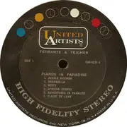 LP - Ferrante & Teicher - Pianos In Paradise