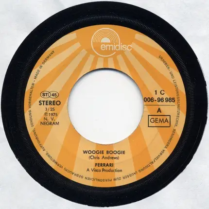 Ferrari - Woogie Boogie