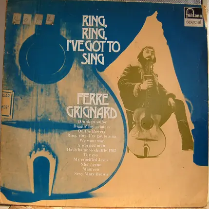 Ferre Grignard - Ring, Ring, I've Got To Sing