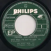 Ferre Grignard - Ring, Ring I've Got To Sing / We Want War