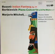 LP - Busoni / Bortkiewicz - Indian Fantasy For Piano And Orchestra, Op. 44 / Piano Concerto In B-Flat Major, Op. 16