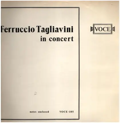 Ferrucio Tagliavini - in concert