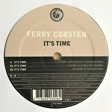 Ferry Corsten - IT'S TIME