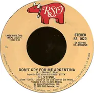 Festival - Don't Cry For Me Argentina / Eva's Theme: Lady Woman