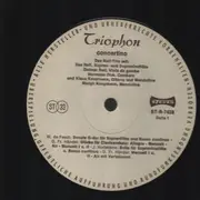 LP - Fesch / Händel / Hotteterre - Concertino - fold-out cover
