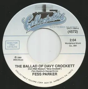 Fess Parker - The Ballad Of Davy Crockett / Daniel Boone
