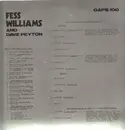 LP - Fess Williams - Fess Williams and Dave Peyton