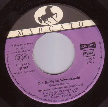 FFB - Orchester - Die Mühle Im Schwarzwald