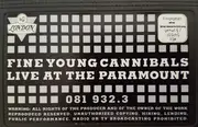 VHS - Fine Young Cannibals - Live At The Paramount