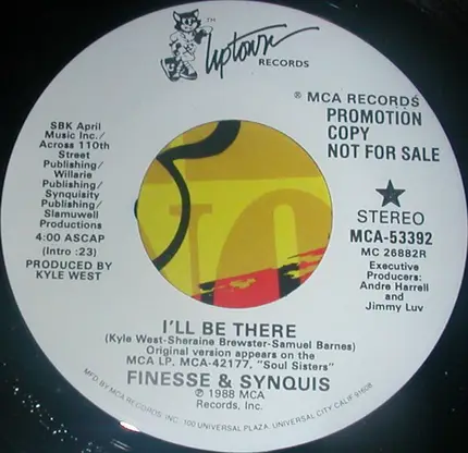Finesse & Synquis - I'll Be There