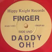 7inch Vinyl Single - Finger - Daddy Oh! - Red Translucent