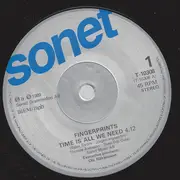 7inch Vinyl Single - Fingerprints - Time Is All We Need