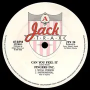 12inch Vinyl Single - Fingers Inc. - Can You Feel It - Jack Trax