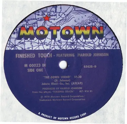 Finished Touch - The Down Sound / Need To Know You Better