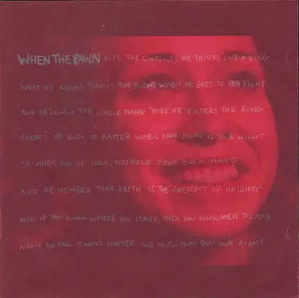 Fiona Apple - When The Pawn Hits The Conflicts He Thinks Like A King What He Knows Throws The Blows When He Goes