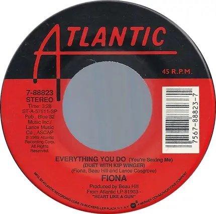 Fiona - Everything You Do (You're Sexing Me)