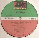 12inch Vinyl Single - Fiona - Living In A Boys World
