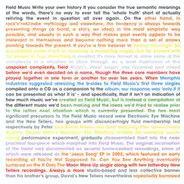 Field Music - Write Your Own History