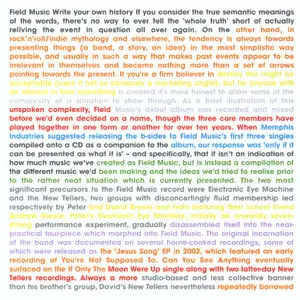 Field Music - Write Your Own History