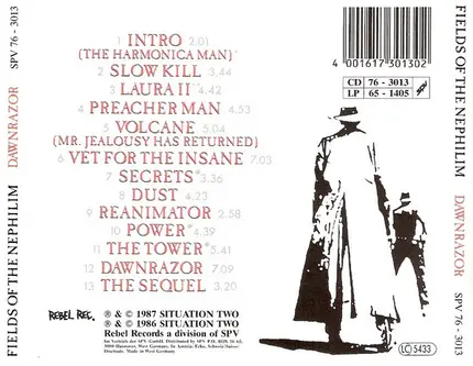 Fields Of The Nephilim - Dawnrazor