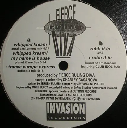 Fierce Ruling Diva - Whipped Kream
