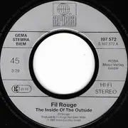 7inch Vinyl Single - Fil Rouge - The Inside Of The Outside