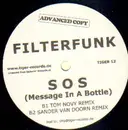 12inch Vinyl Single - Filterfunk - SOS (Message In A Bottle) - Promo