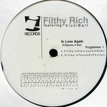 Filthy Rich Featuring Vicki Bell - In Love Again