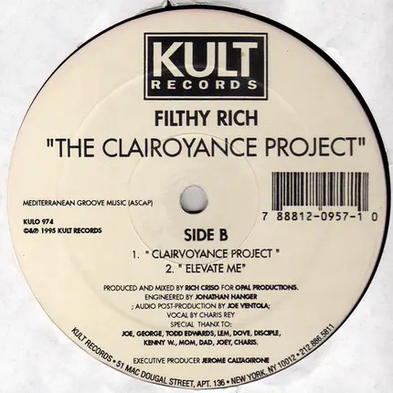 Filthy Rich - The Clairvoyance Project