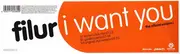12inch Vinyl Single - Filur - I Want You - White
