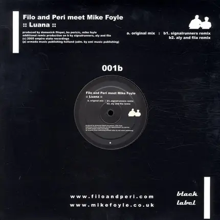 Filo & Peri meets Mike Foyle - Luana