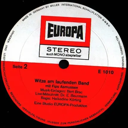 Fips Asmussen - Witze Am Laufenden Band