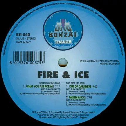 Fire & Ice - What You Are For Me